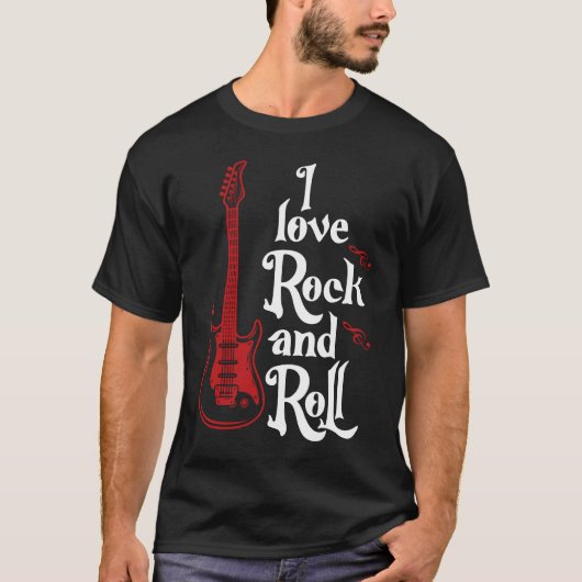 I love rock and roll T-Shirt Tシャツ (正面)