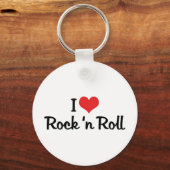 I Love Rock & Keychain 転が キーホルダー (正面)