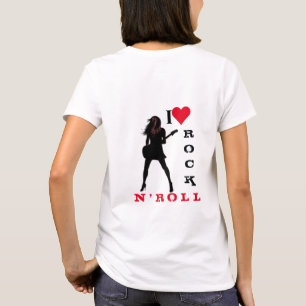 I Love Rock N' 転が - Rock N'転が Girl - Tシャツ