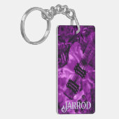 I Love Rock 'N Roll Electric Guitar Personalized キーホルダー (正面左)