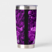 I Love Rock 'N Roll Electric Guitar Personalized 保温保冷タンブラー (左面)