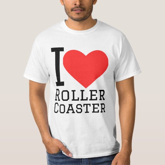 I love roller coaster tシャツ (正面)
