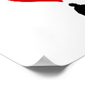 I Love Rollerblading (Vertical) ポスター (角)