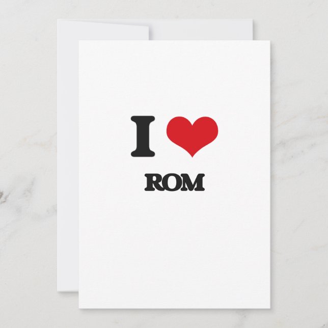 I Love Rom (正面)