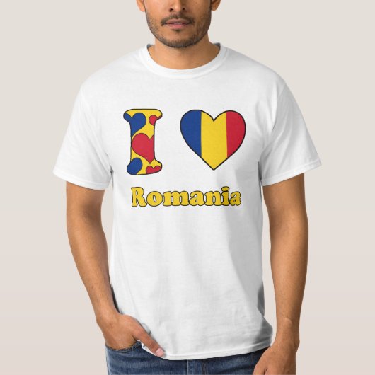 I love Romania Tシャツ (正面)
