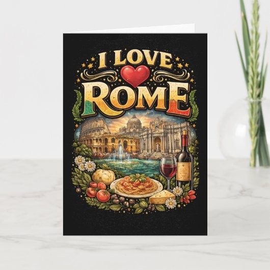 I Love Rome シーズンカード (正面)