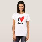 I love Rome Tシャツ (正面フル)
