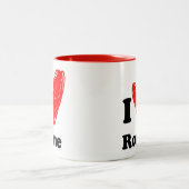 I love Rome Tweekleurige Koffiemok ツートーンマグカップ (中央)