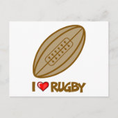 I Love Rugby ポストカード (正面)