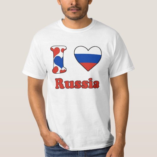 I love Russia Tシャツ (正面)
