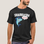 I love Salad Funny Sharkasm Tシャツ (正面)