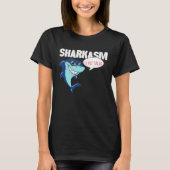 I love Salad Funny Sharkasm Tシャツ (正面)