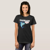 I love Salad Funny Sharkasm Tシャツ (正面フル)