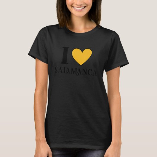 I Love Salamanca Spain_3 Tシャツ (正面)