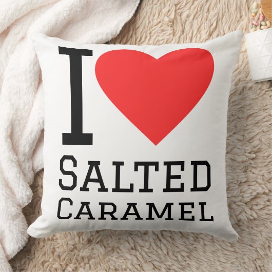 I love salted caramel  クッション (ブランケット)