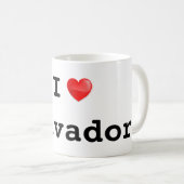 I love Salvador コーヒーマグカップ (正面右)