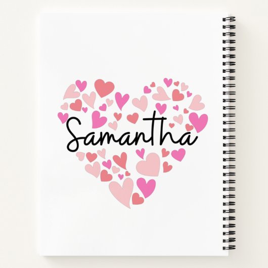 I love Samantha ノートブック (裏面)