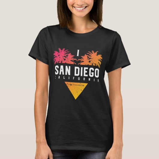 I Love San Diego T-Shirt Tシャツ (正面)