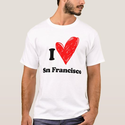 I love San Francisco T Shirt Tシャツ (正面)