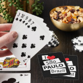 I Love Sao Paulo Brazil トランプ (インサイチュ)