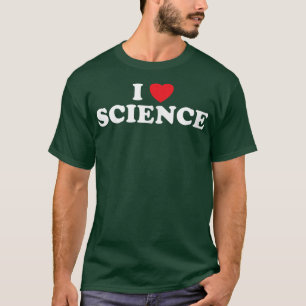 I Love Scienceハート科学Love知識スマール Tシャツ