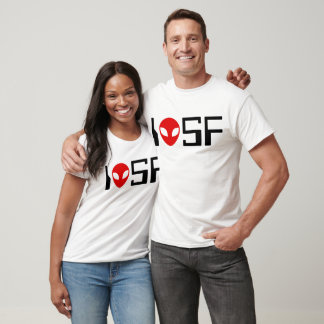 I Love Science Fiction (retro 1) Tシャツ