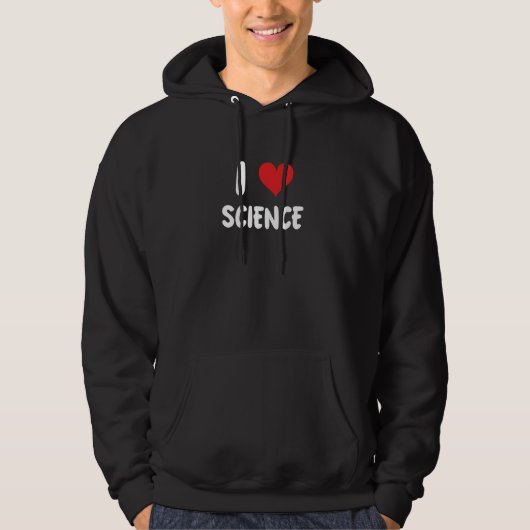 I Love Science - Scientist Lab Chemistry Biology T パーカ (正面)