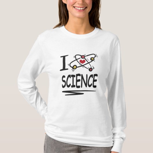I love Science Tシャツ (正面)