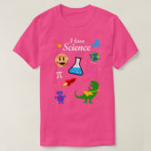 I Love ScienceTShirt Tシャツ (デザイン正面)