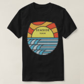 I Love Seaside Beach Florida FL Atlantic Ocean Sun Tシャツ (デザイン正面)