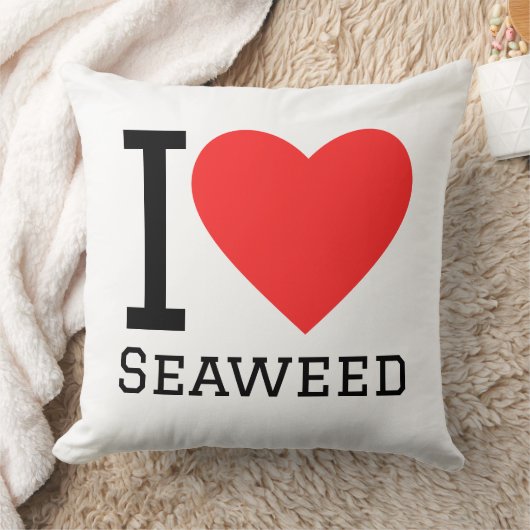 I love seaweed クッション (ブランケット)