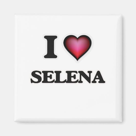 I Love Selena マグネット (正面)
