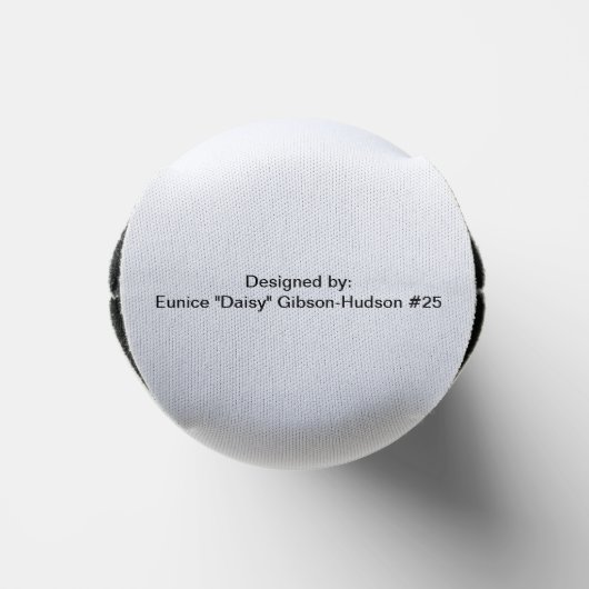 I Love Senior Softball Bottle Cooler スリム缶クーラー (底面)