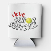 I love senior softball can cooler 缶クーラー (正面)