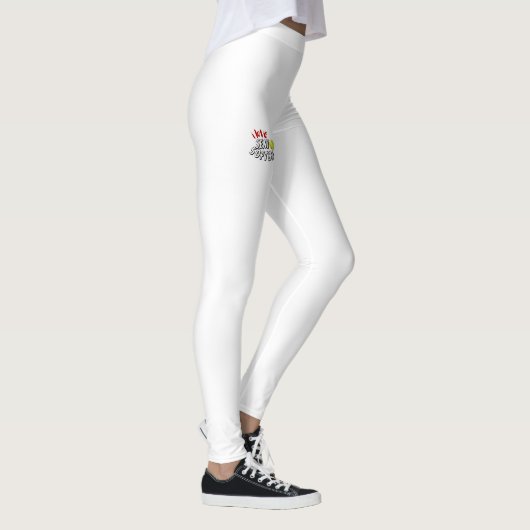 I Love Senior Softball Leggings 2 レギンス (右)