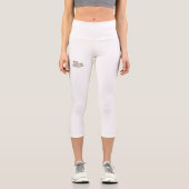 I Love Senior Softball Leggings Capris カプリレギンス (正面)
