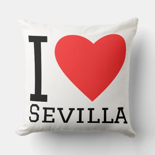 I love sevilla クッション (正面)