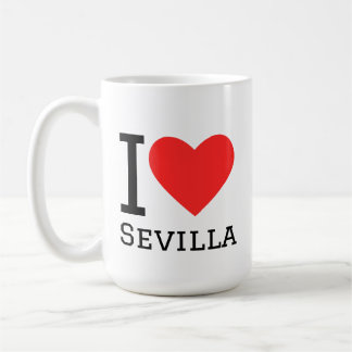 I love sevilla コーヒーマグカップ