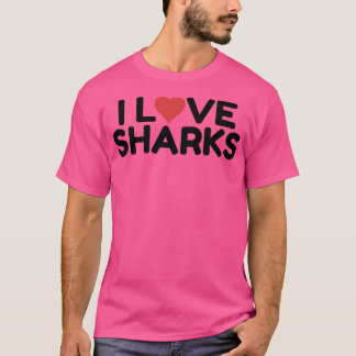 I Love Sharks396  Tシャツ