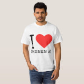 I love shonen ai tシャツ (正面フル)
