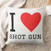 I love shot gun クッション (ブランケット)