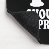 I Love Shoulder Press 1  マウスパッド (コーナー)