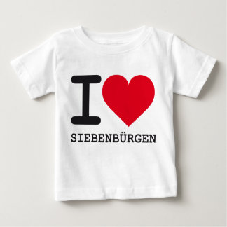 I Love Siebenbürgen ベビーTシャツ