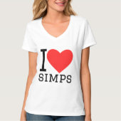 I love simps tシャツ (正面)