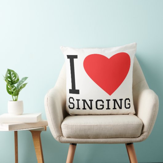 I love singing クッション (椅子)