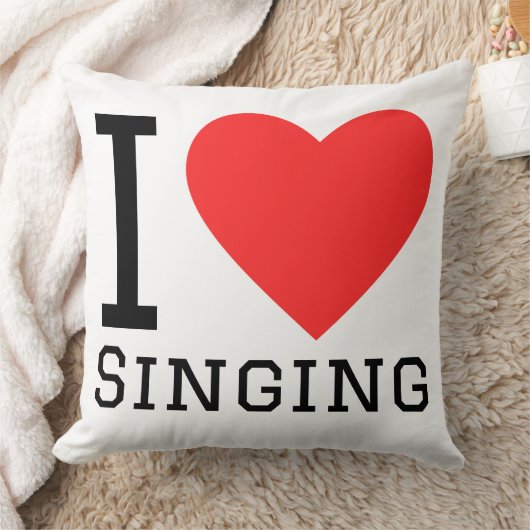 I love singing クッション (ブランケット)