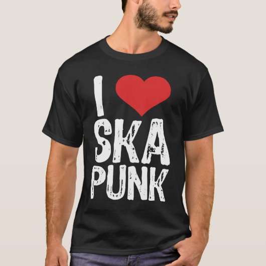 I Love Ska Punk Tシャツ (正面)