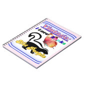 I Love Skunks, Not People ノートブック (左側)