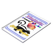 I Love Skunks, Not People ノートブック (左側)