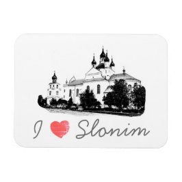 I Love Slonimベラルーシ建築 マグネット